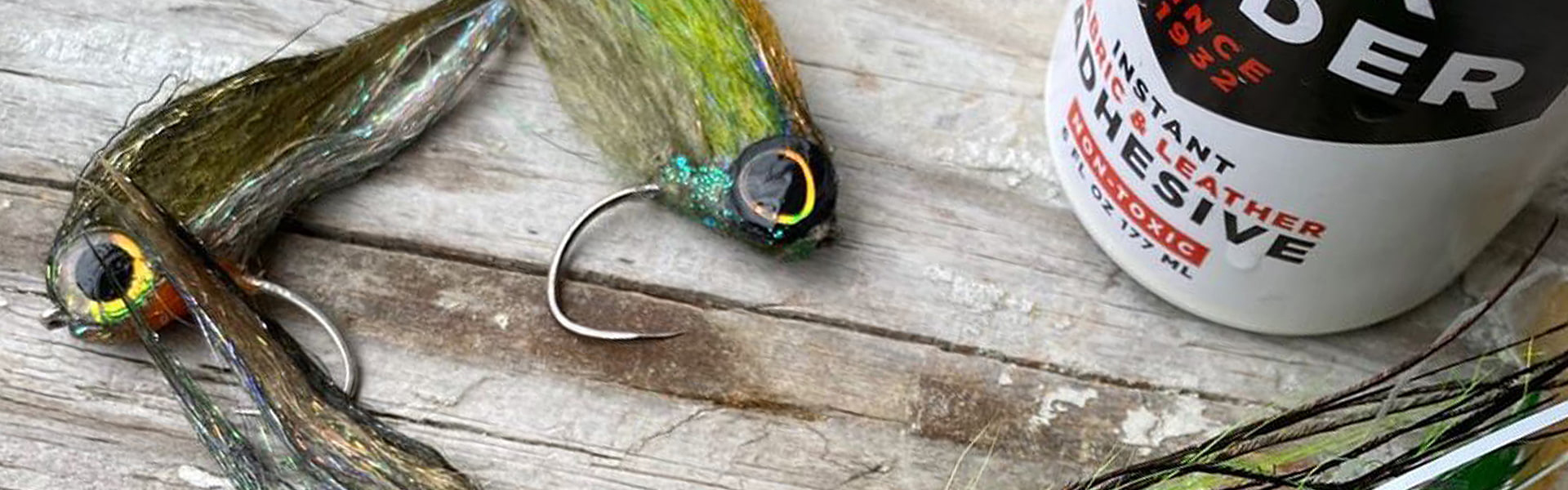 Tying Fly Fishing Flies With Tear Mender