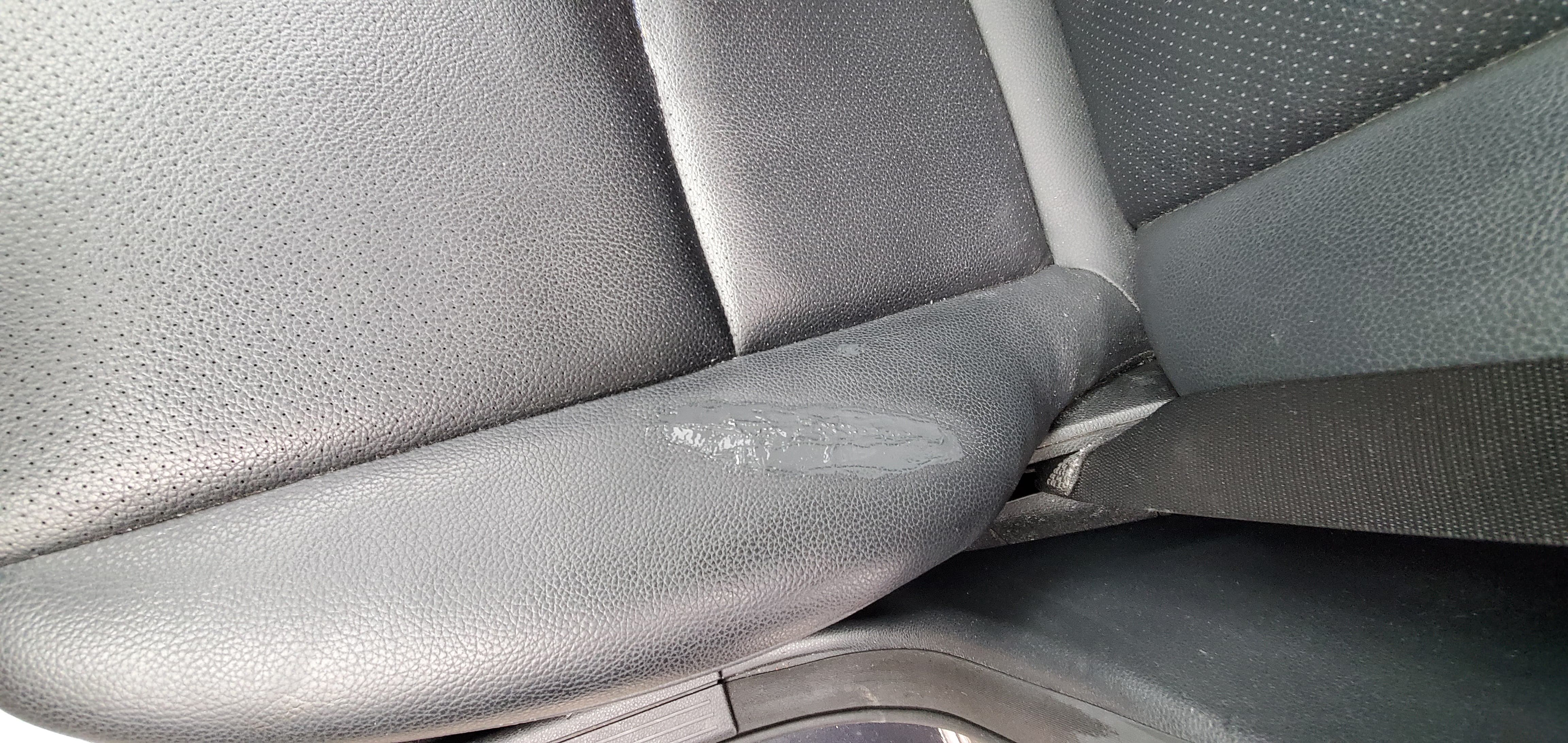 How To Repair A Leather Car Seat - How To Fix Small Hole In Leather Seat