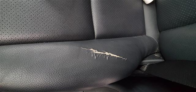 How To Repair A Leather Car Seat, Black Leather Car Seat Repair